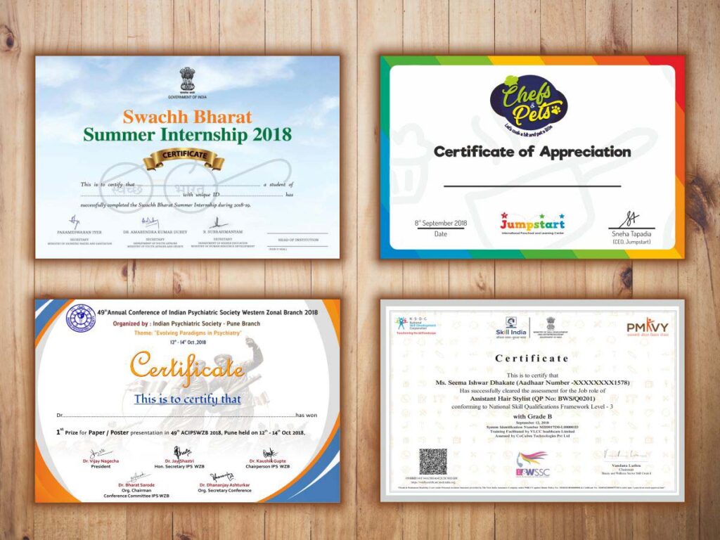 CERTIFICATE-PRINTING-Bellingham